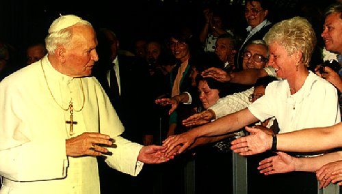 * Jan Pavel II. a majitelka CK TIME ... *